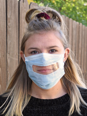 Disposable Anti-Fog Window Face Masks