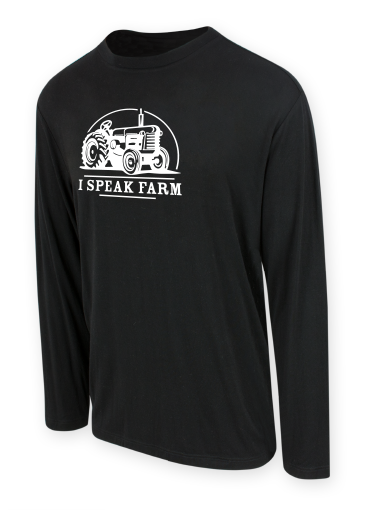 "I Speak Farm" Bisbee Ls Shirt
